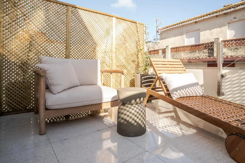 Quarto Duplo com terraço — Hotel Atlante Sanxenxo Boutique