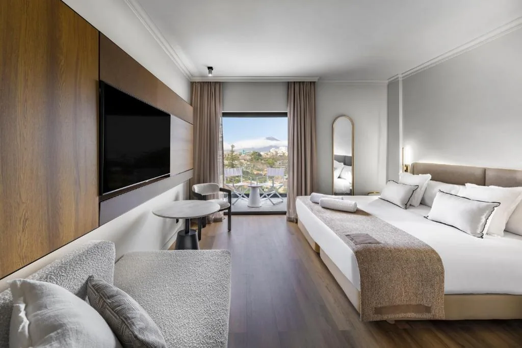Habitación Doble con vistas al Teide - 2 camas — Hotel Atlantic El Tope