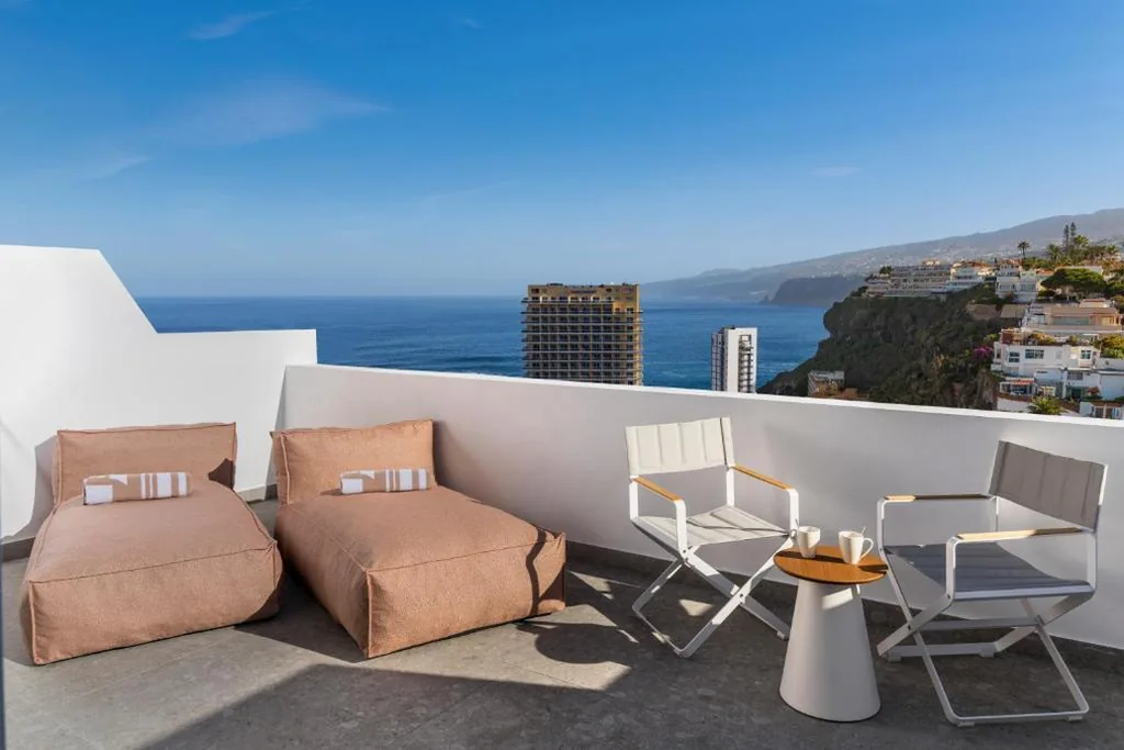 Habitación Doble Superior con vistas al mar - 2 camas — Hotel Atlantic El Tope