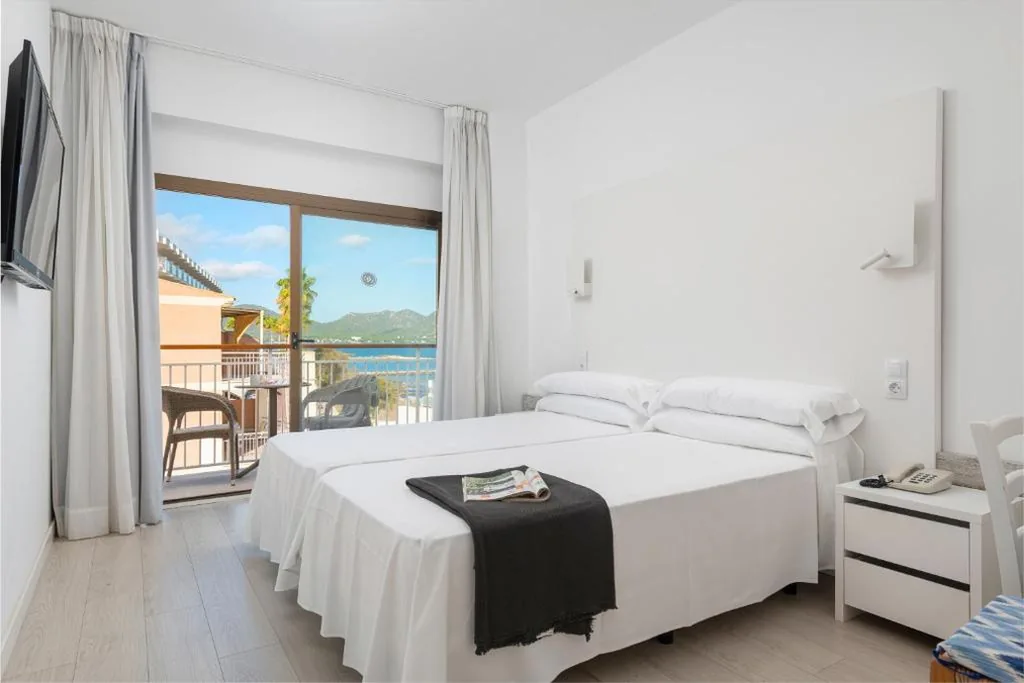 Chambre double avec vue latérale sur la mer - 2 lits — Hotel Atolon & Kaafu Beach Club