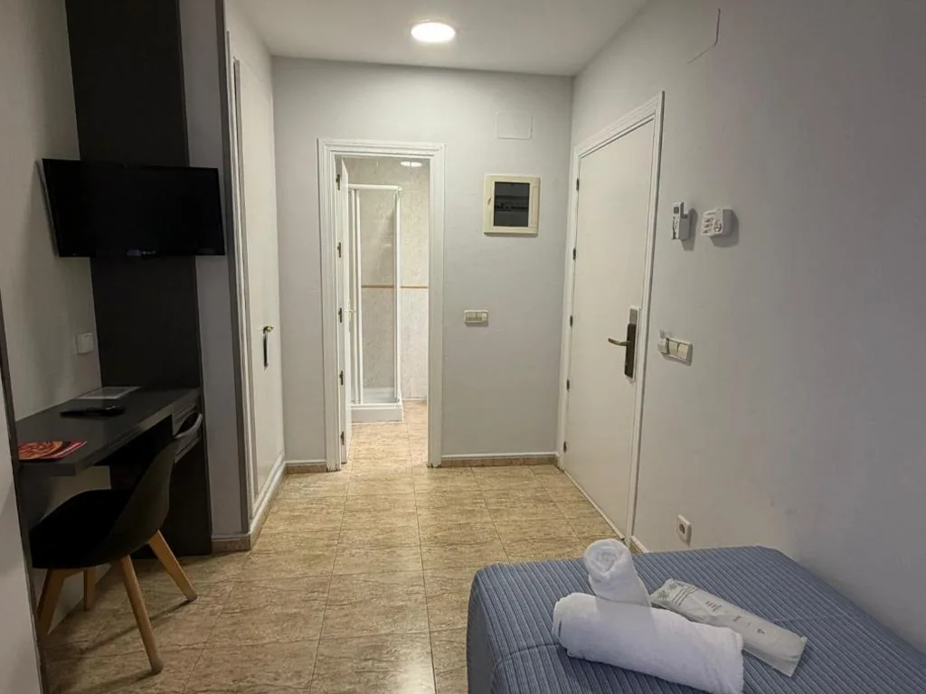 Eenpersoonskamer — Hotel Barajas Plaza