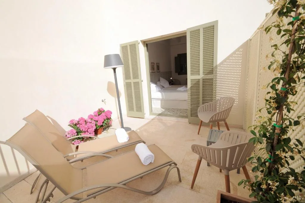 Doppelzimmer mit Terrasse — Hotel Basilica