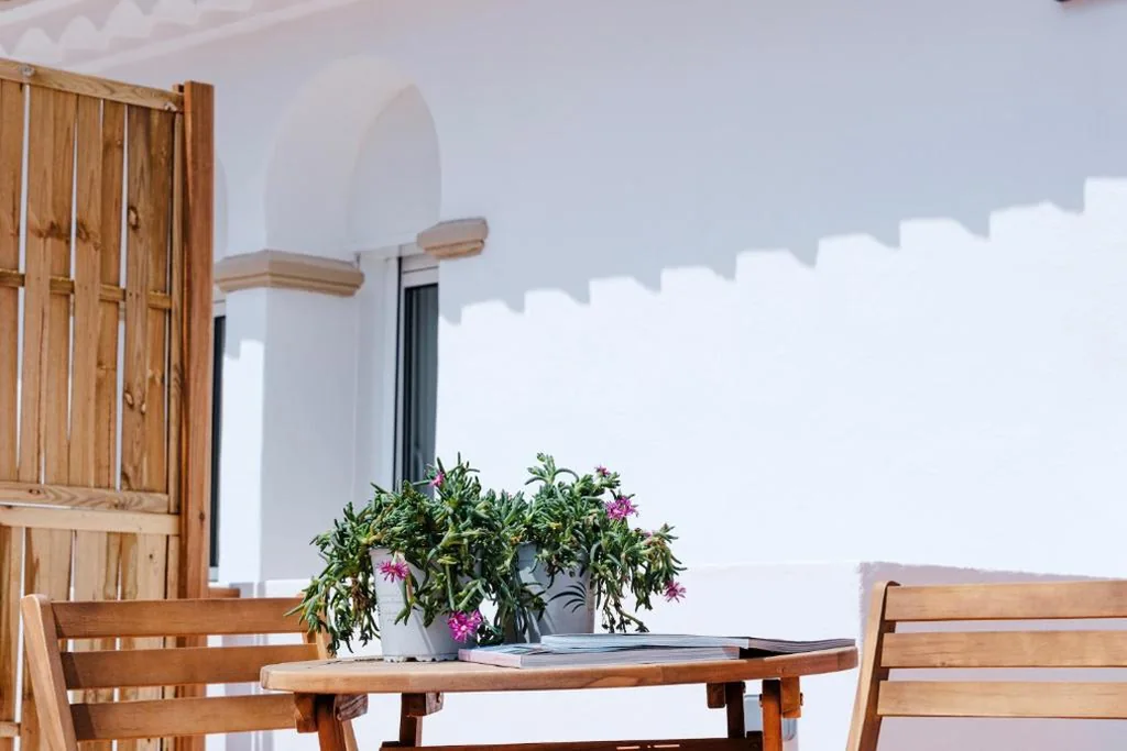 Doppelzimmer mit Terrasse — Hotel Bon Repòs l'Ametlla de Mar