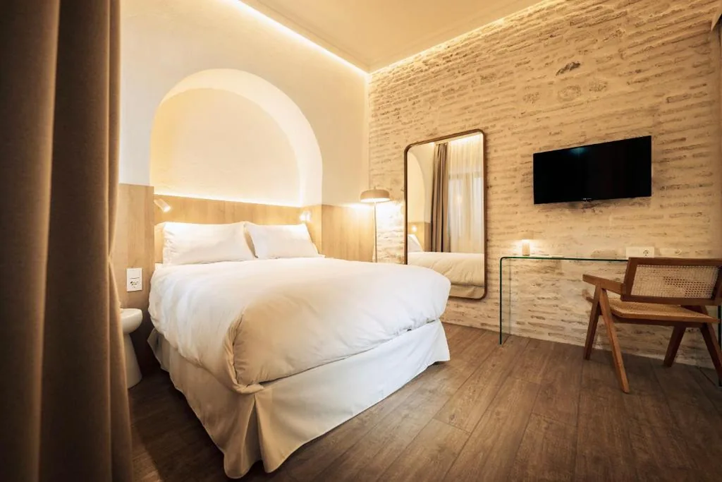 Quarto Duplo adaptado para pessoas com mobilidade reduzida — Hotel Boutique Escudo del Carmen
