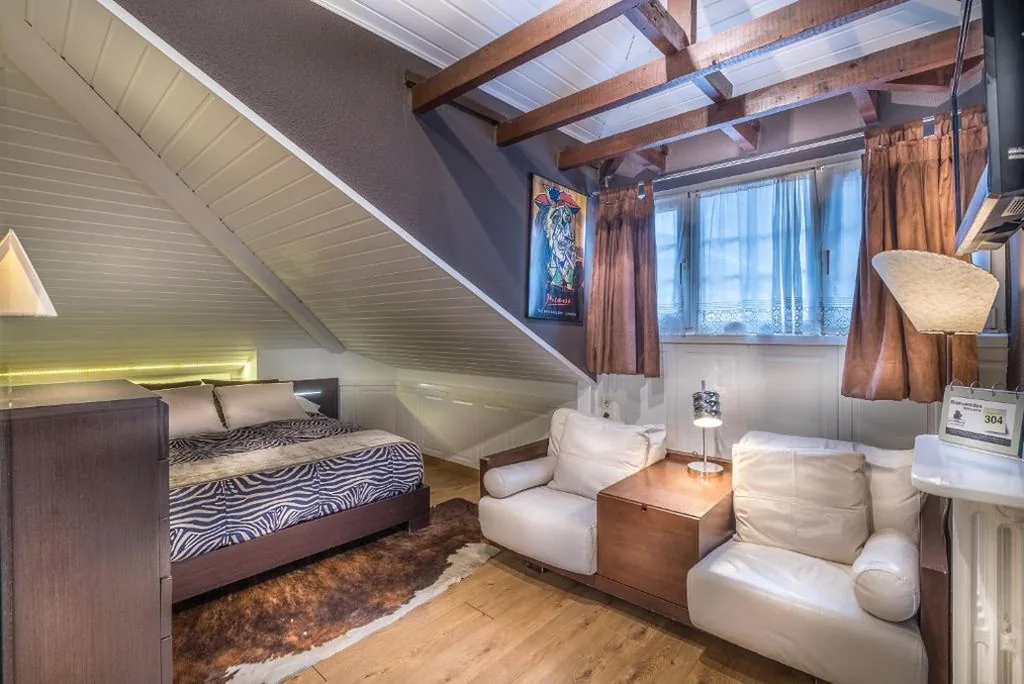 Dachzimmer mit Meerblick — Hotel Boutique Las Brisas