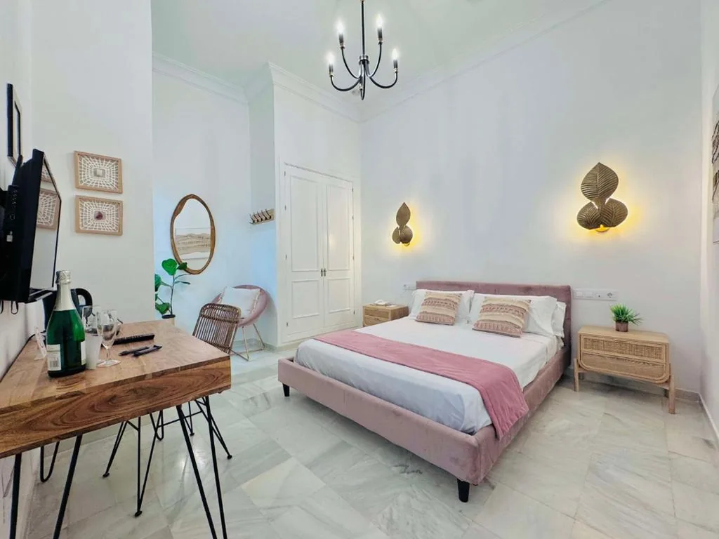 Camera doppia interna con finestra — Hotel Boutique Las Cortes De Cádiz