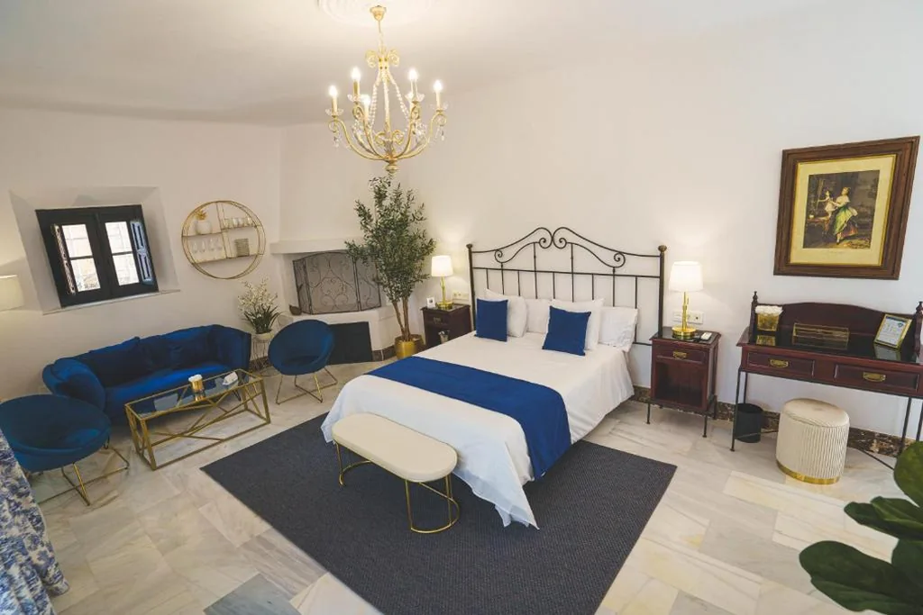 Deluxe-Doppelzimmer mit Balkon — Hotel Boutique Palacio De La Duquesa