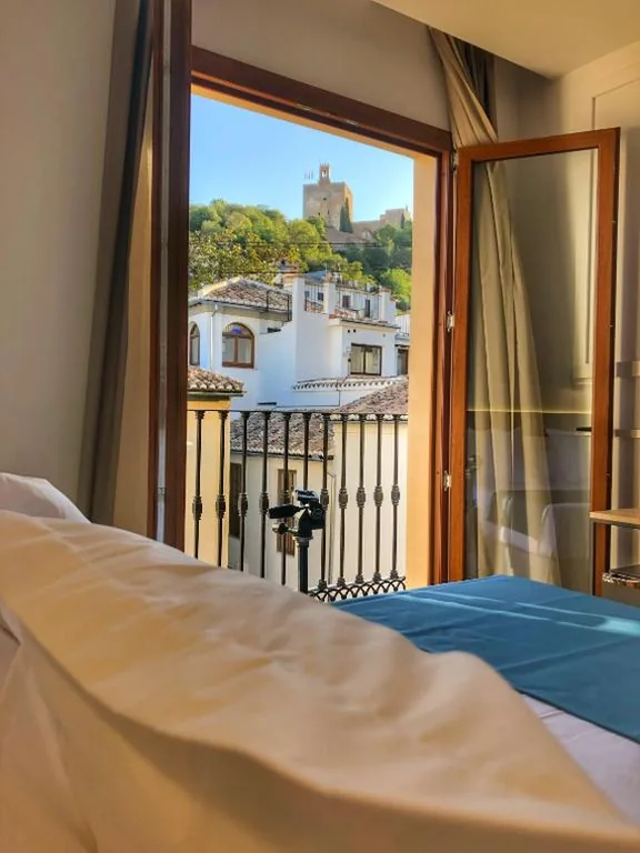 アルハンブラ宮殿ビューのデラックスルーム — Hotel Boutique Puerta de las Granadas