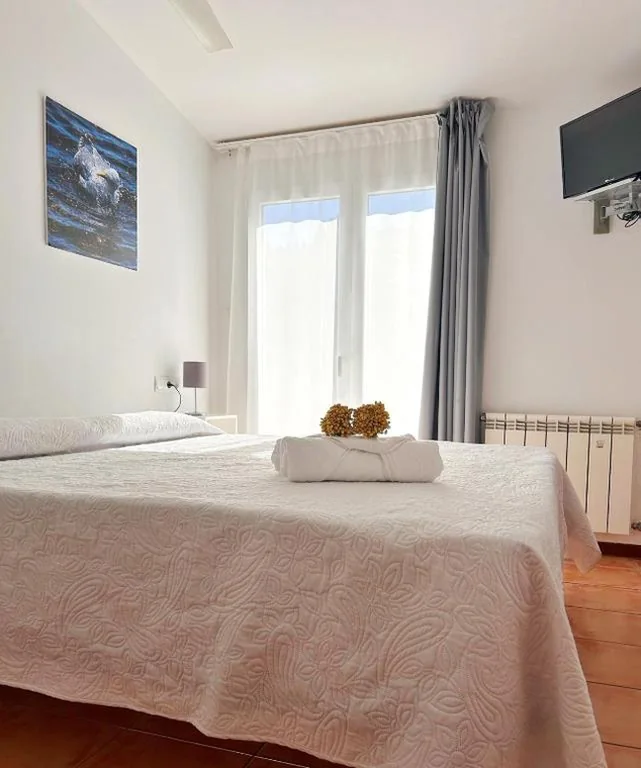 Camera matrimoniale con bagno privato — Hotel Can Pepin