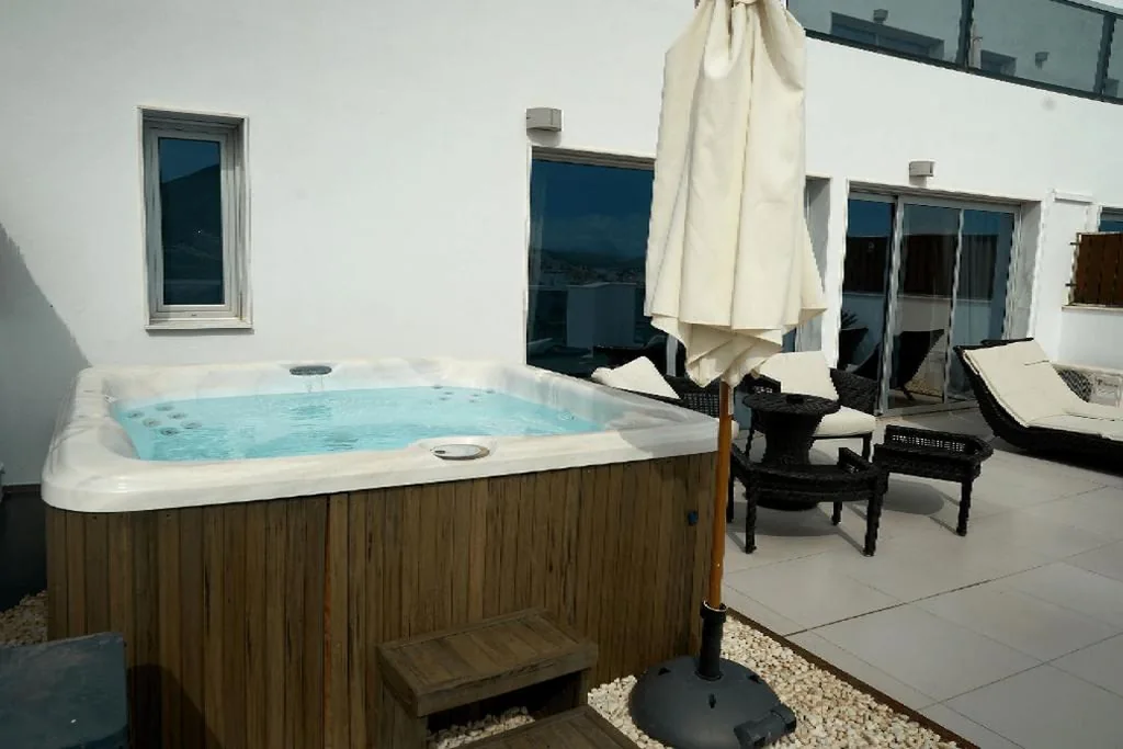 Camera Matrimoniale Deluxe con vista sul mare — Hotel Carboneras Cabo de Gata Spa