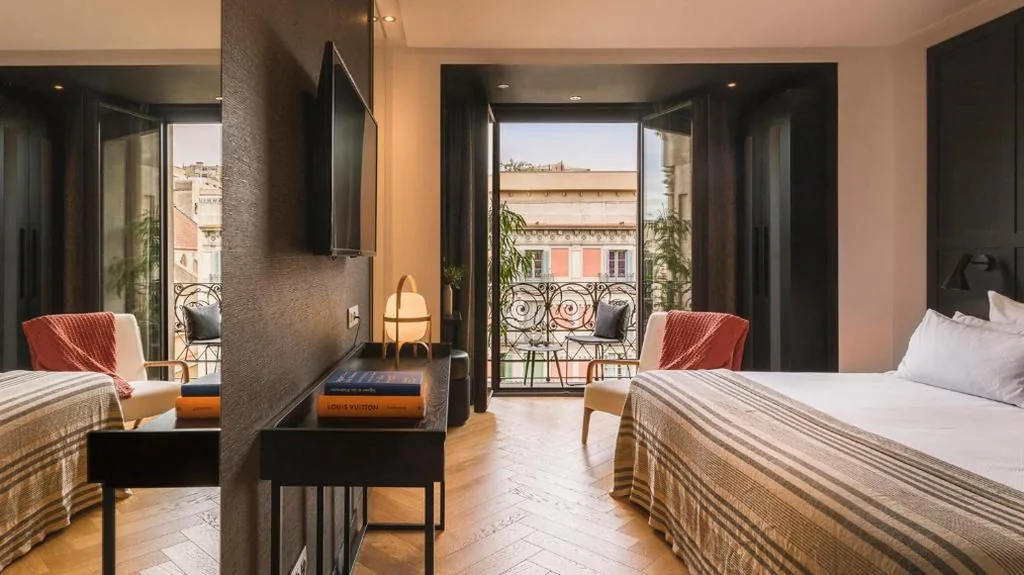 Quarto Duplo com varanda - 1 ou 2 camas — Hotel Casa Sagnier