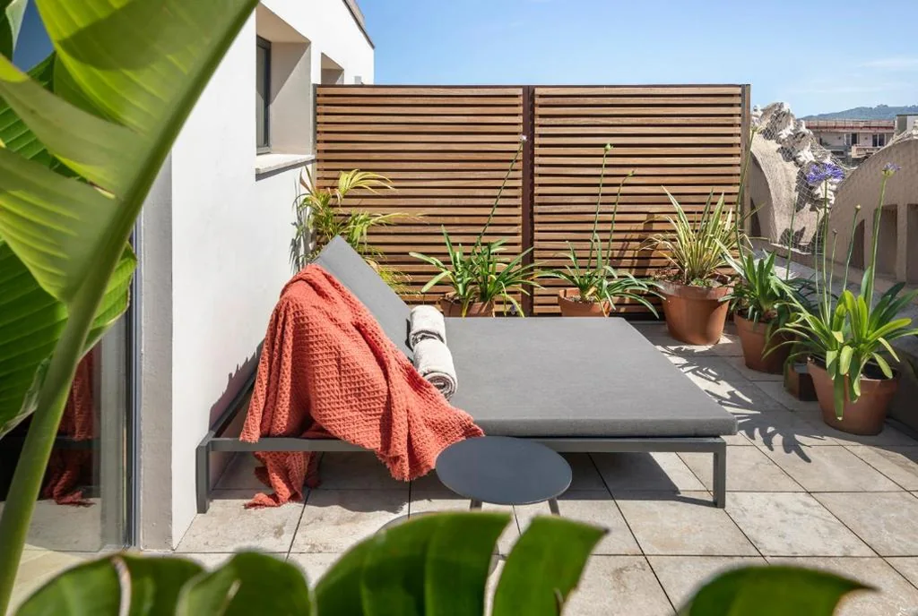 Quarto Duplo Deluxe com terraço — Hotel Casa Sagnier