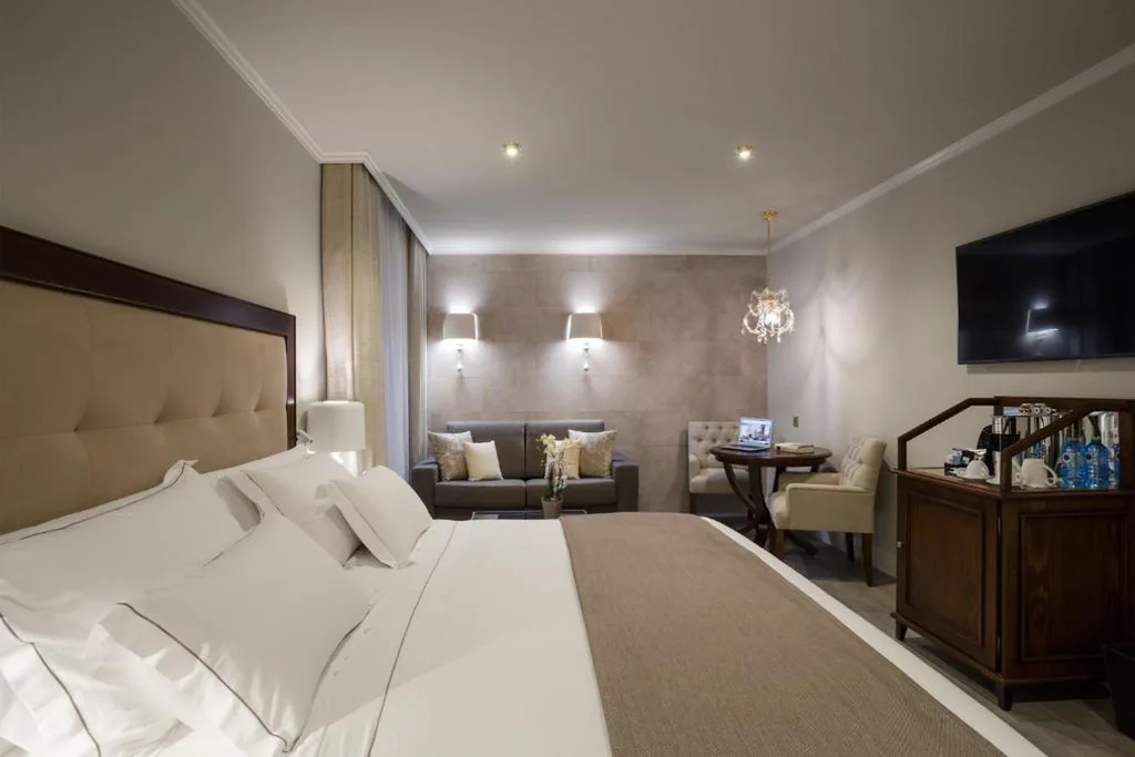Habitación Doble adaptada para personas con movilidad reducida — Hotel Casa Vilella 4* Sup