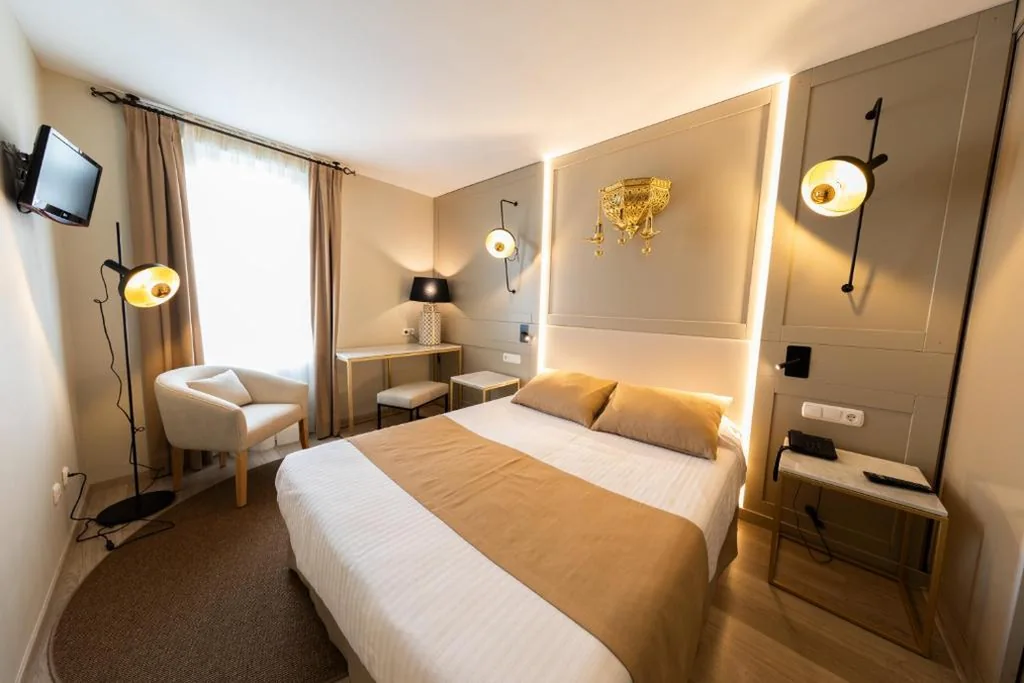 Camera Doppia con balcone e vista sul mare — Hotel Casablanca