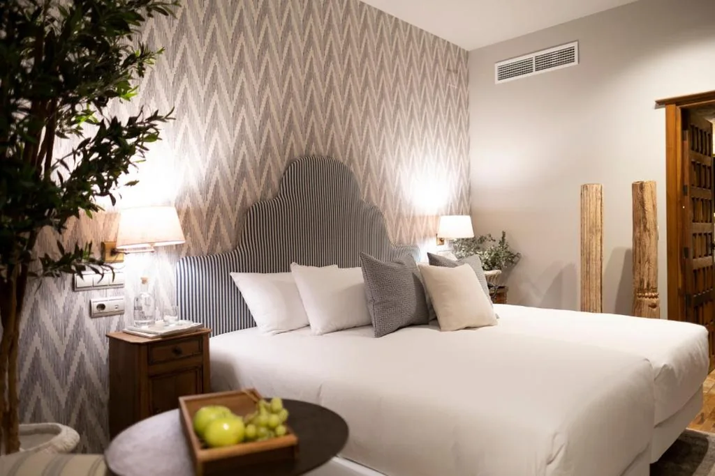 Außen-Doppelzimmer – 1 oder 2 Betten — Hotel Cetina Palacio de los Salcedo