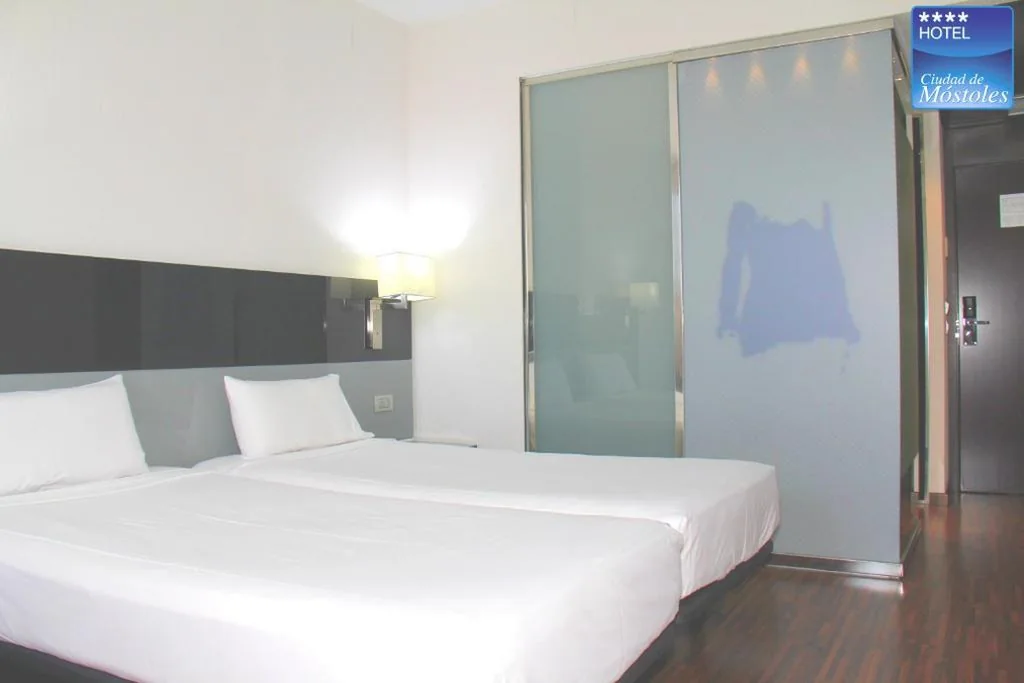 Habitación Doble - 2 camas — Hotel Ciudad de Móstoles