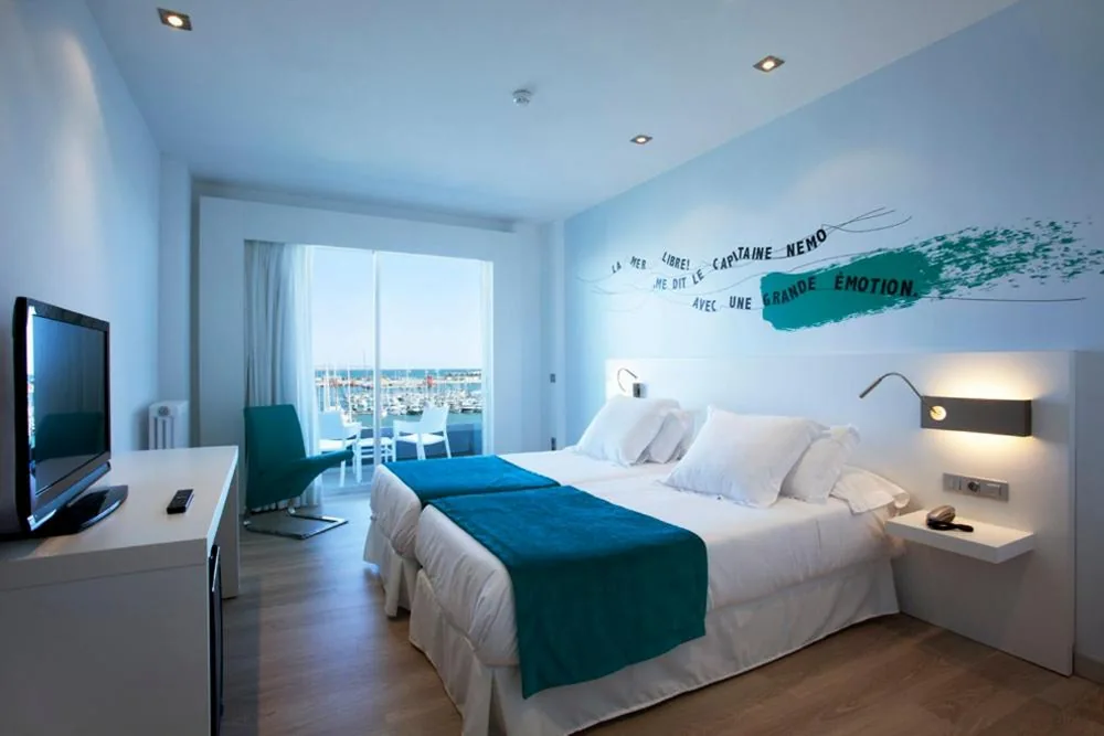 Tweepersoonskamer met zeezicht - 2 bedden — Hotel Costa Azul