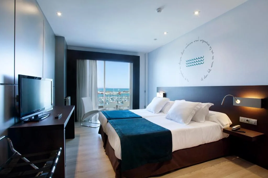 Deluxe tweepersoonskamer met zeezicht - 1 of 2 bedden — Hotel Costa Azul