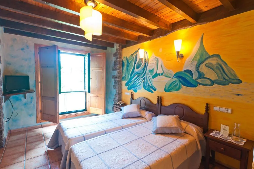 Habitación Doble - 2 camas — Hotel Costa de Rodiles
