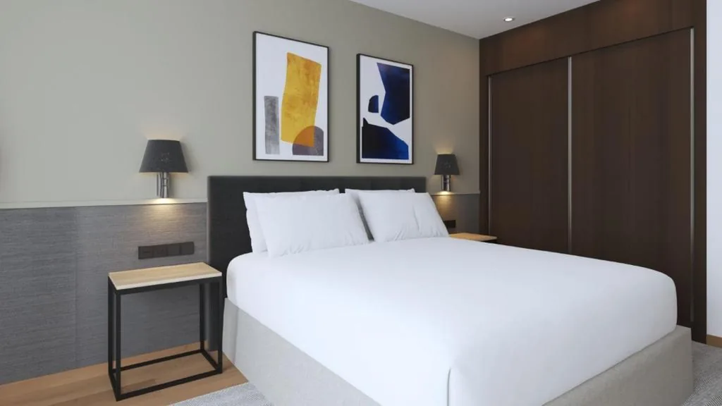 Quarto Premium com cama extragrande — Hotel Crowne Plaza Madrid Airport