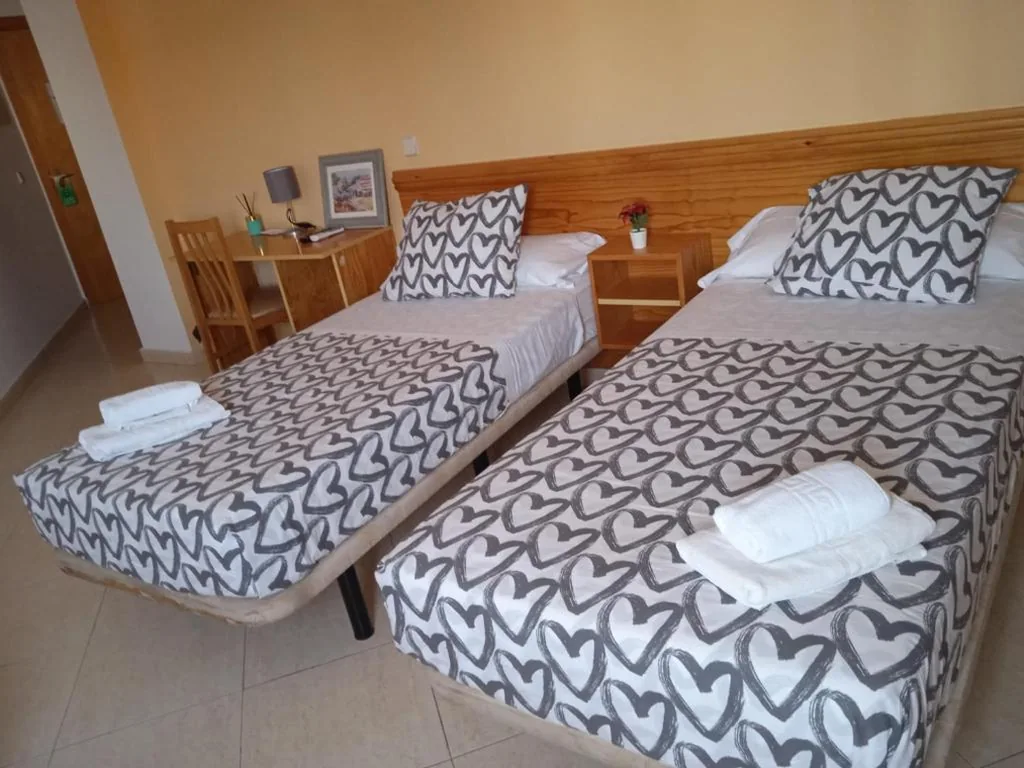 Chambre double avec 2 lits — HOTEL El ALAMO MADRID