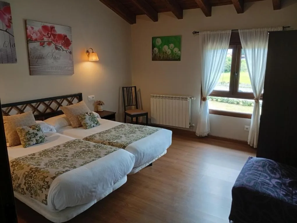 ダブルルーム（シングルベッド2台） — Hotel el Rincon de Yaxu
