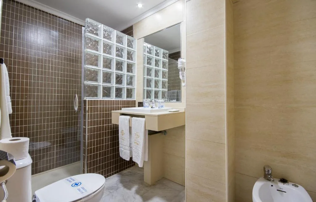 Standaard tweepersoonskamer met 2 bedden — Hotel El Tajo & SPA