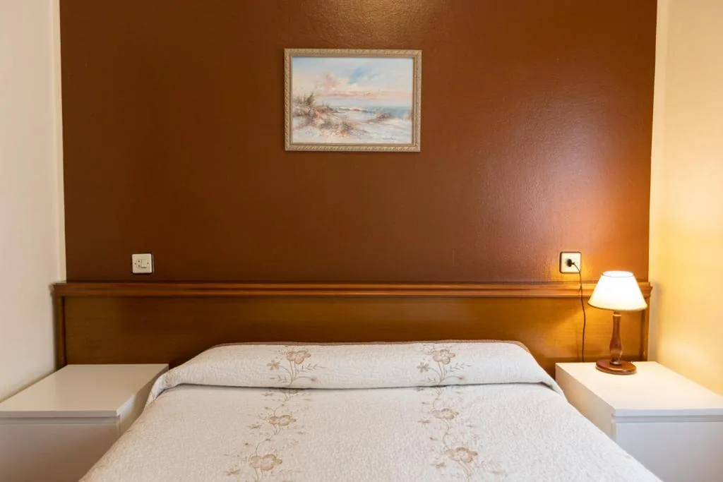 Habitación con cama grande — Hotel Eladia