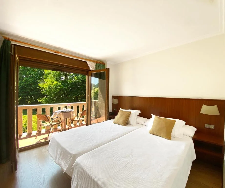 テラス付きダブルルーム（ベッド1台または2台） — Hotel EntreRobles