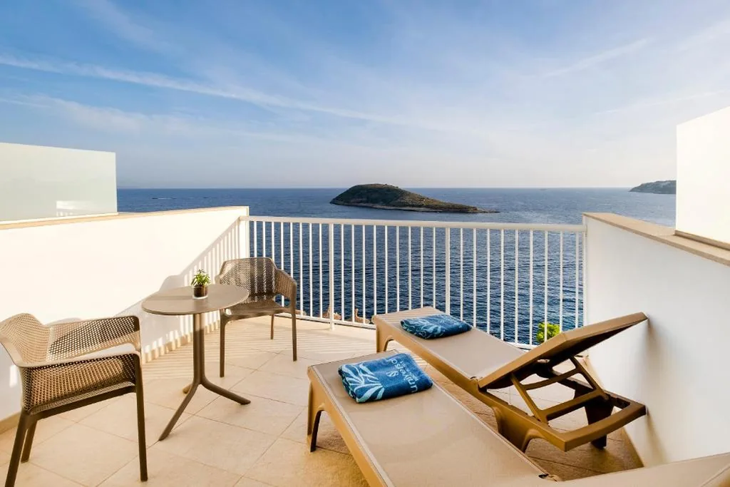 Double Solarium Sea View — Hotel Florida Magaluf - Adults Only