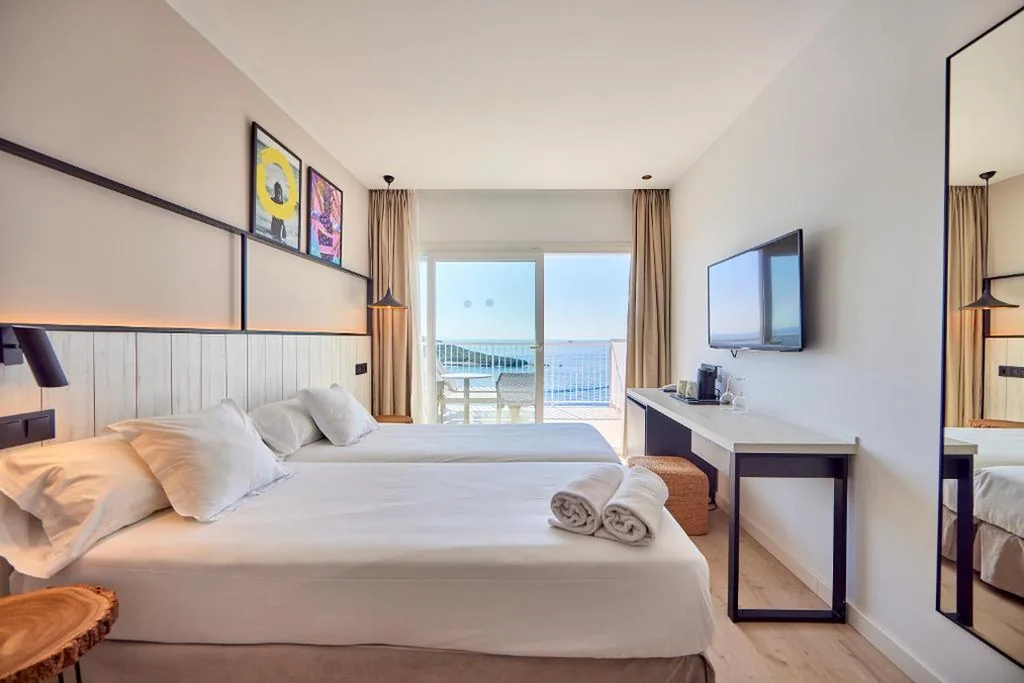 Habitación Doble con vistas al mar - 1 o 2 camas — Hotel Florida Magaluf - Adults Only