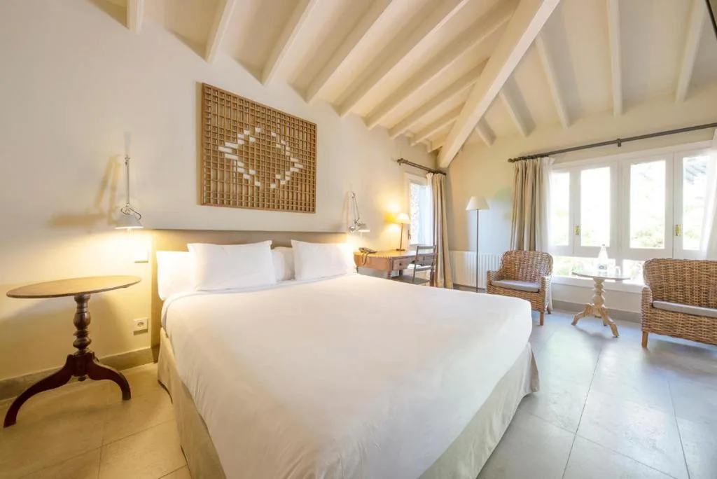 Habitación doble con jardín (2 adultos) — Hotel Huerto del Cura