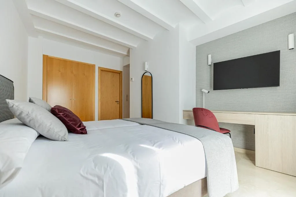 Chambre double avec 2 lits — Hotel L'Anxana - Sólo Adultos