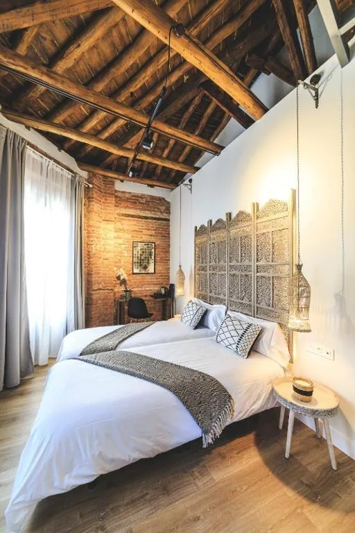 Chambre double Deluxe avec balcon — Hotel La Casa de Los Mosaicos by Maxi Hoteles