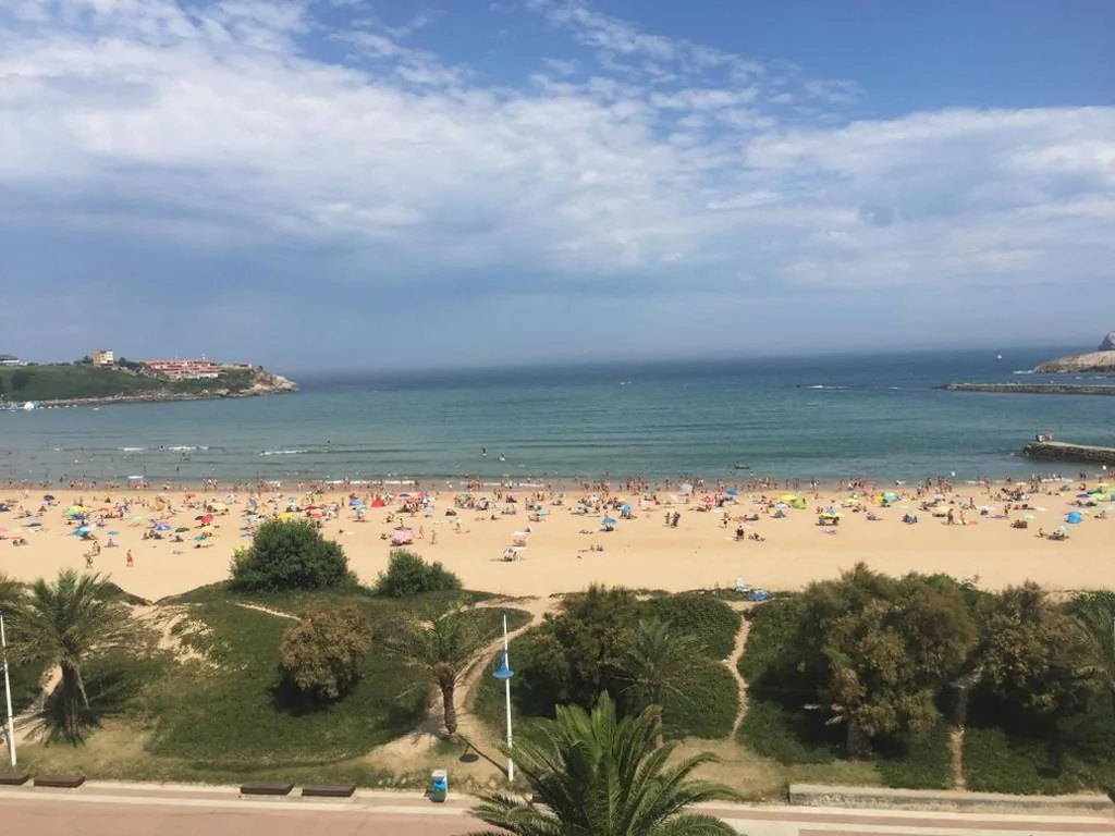 Quarto Duplo Standard com vista para o mar - 2 camas — Hotel la Concha de Suances
