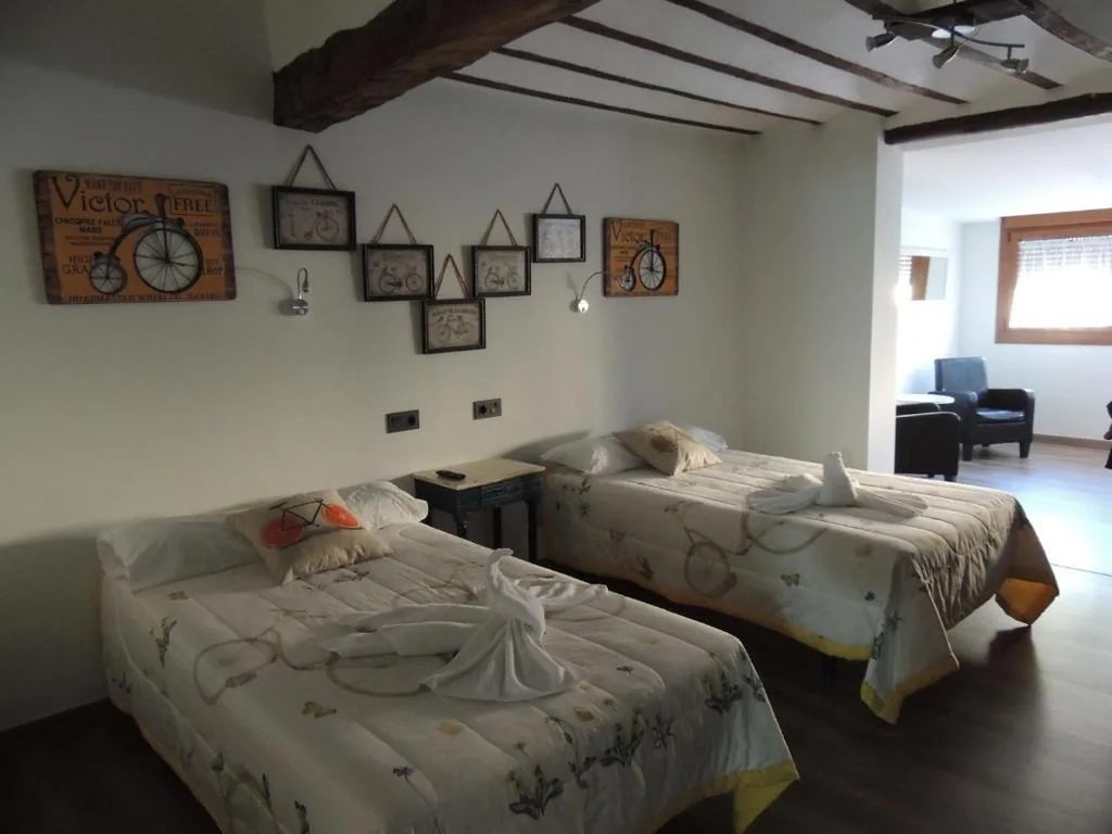 専用バスルーム付き4人部屋 — Hotel La Huella Del Camino