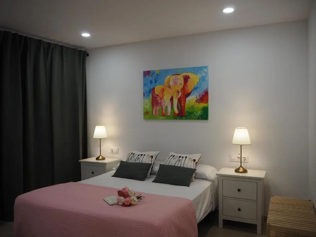 Camera accessibile a persone con mobilità ridotta - letto matrimoniale — Hotel La Terraza