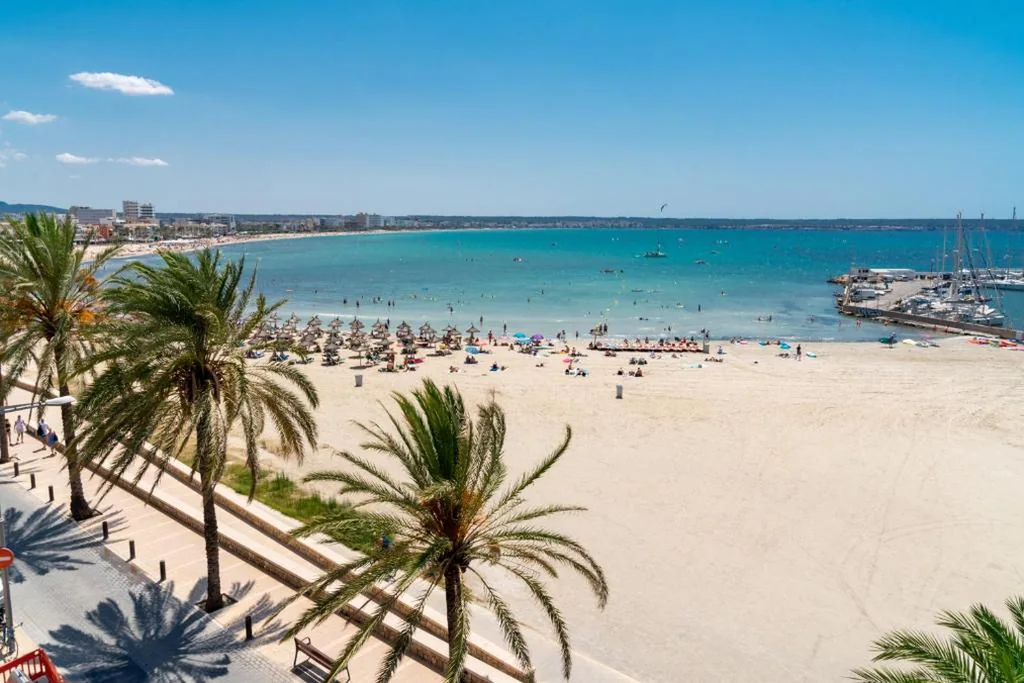 Quarto Duplo com Vista para o Mar — Hotel Las Arenas