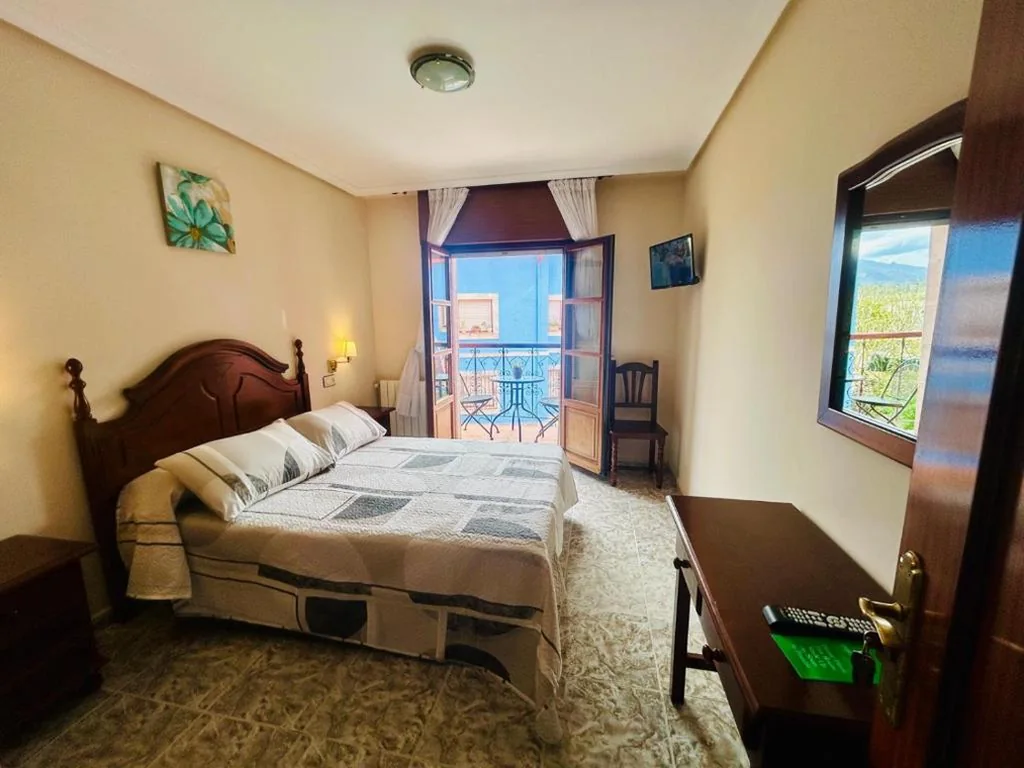 Camera doppia Deluxe con balcone — Hotel las Palmeras Suite