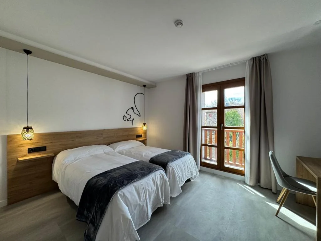 Doppelzimmer mit 2 Betten — Hotel Lupus Silva