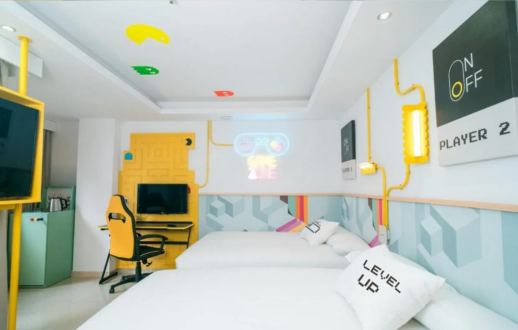 Chambre quadruple économique — Hotel Magic Games 4