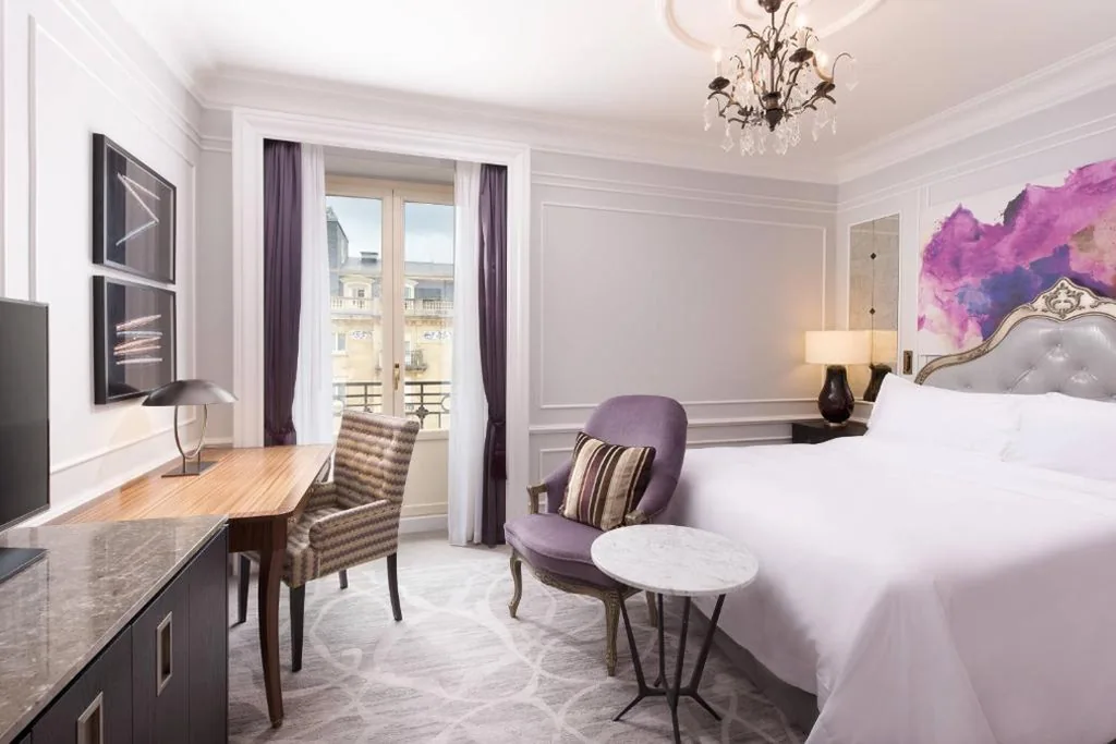 豪华双人间，配大床，享有花园景 — Hotel Maria Cristina, a Luxury Collection Hotel, San Sebastian