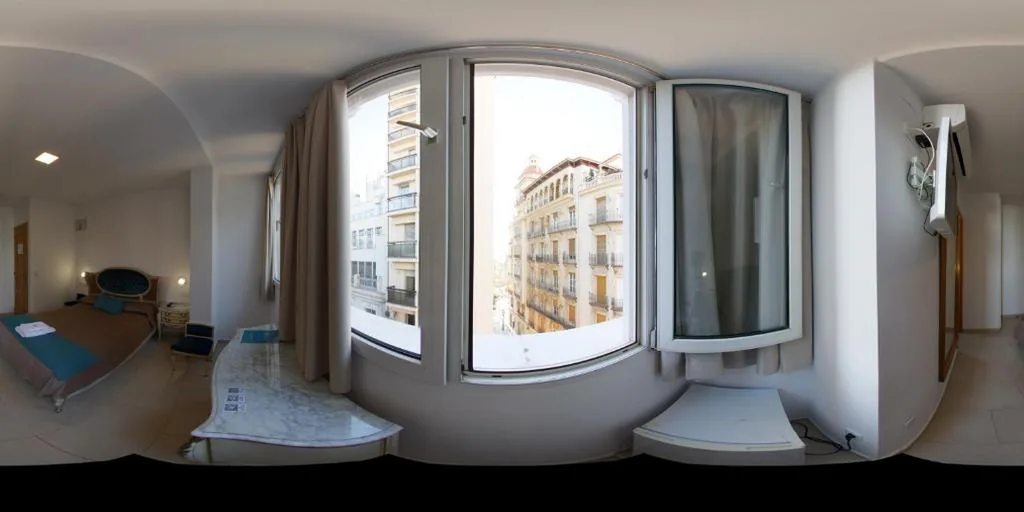 Camera Matrimoniale Deluxe con vista laterale sul mare — Hotel Marítimo Urban