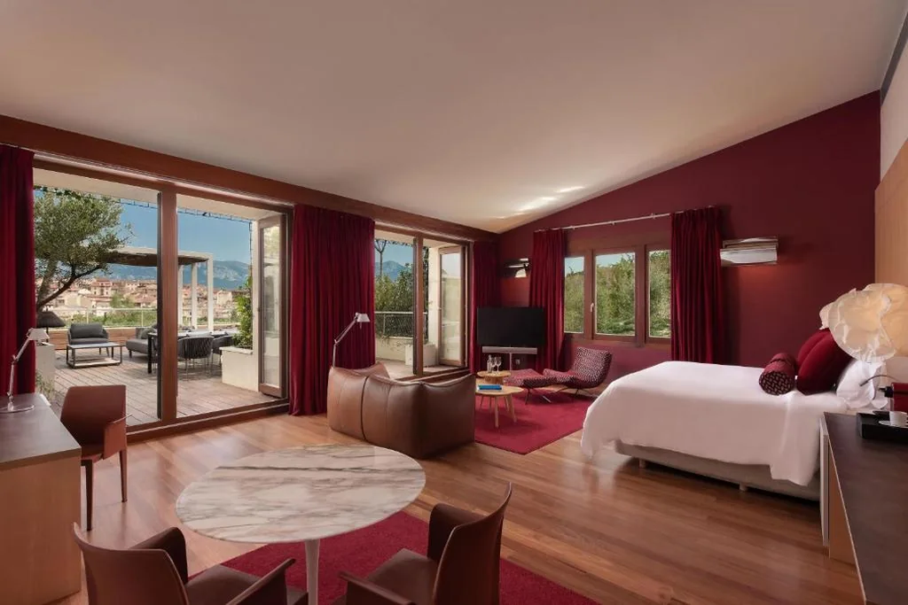 Suite Riscal con 1 letto matrimoniale extra-large e terrazza — Hotel Marqués de Riscal, a Luxury Collection Hotel, Elciego