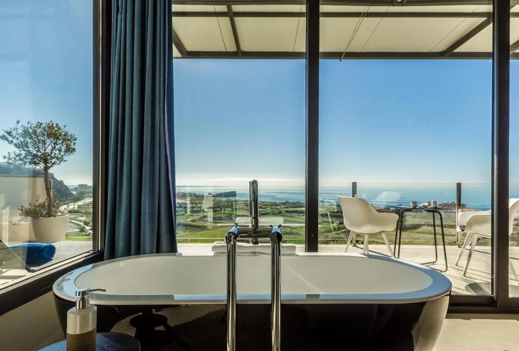 Suite met uitzicht op zee - 1 groot bed — Hotel Miba