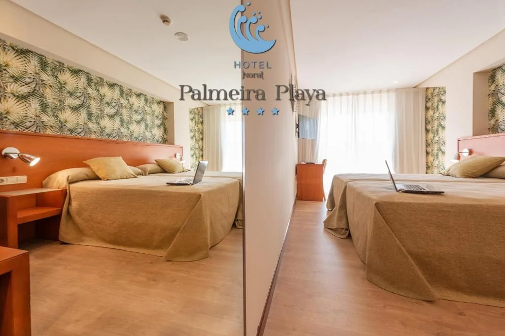 Habitación Doble con cama supletoria (2 adultos + 1 niño) — Hotel Norat Palmeira Playa
