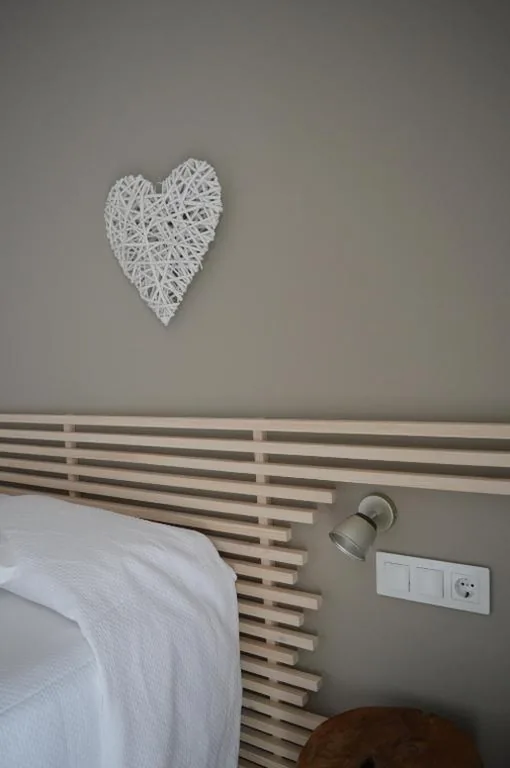 Chambre double avec terrasse – 2 lits — Hotel Nou Estrelles