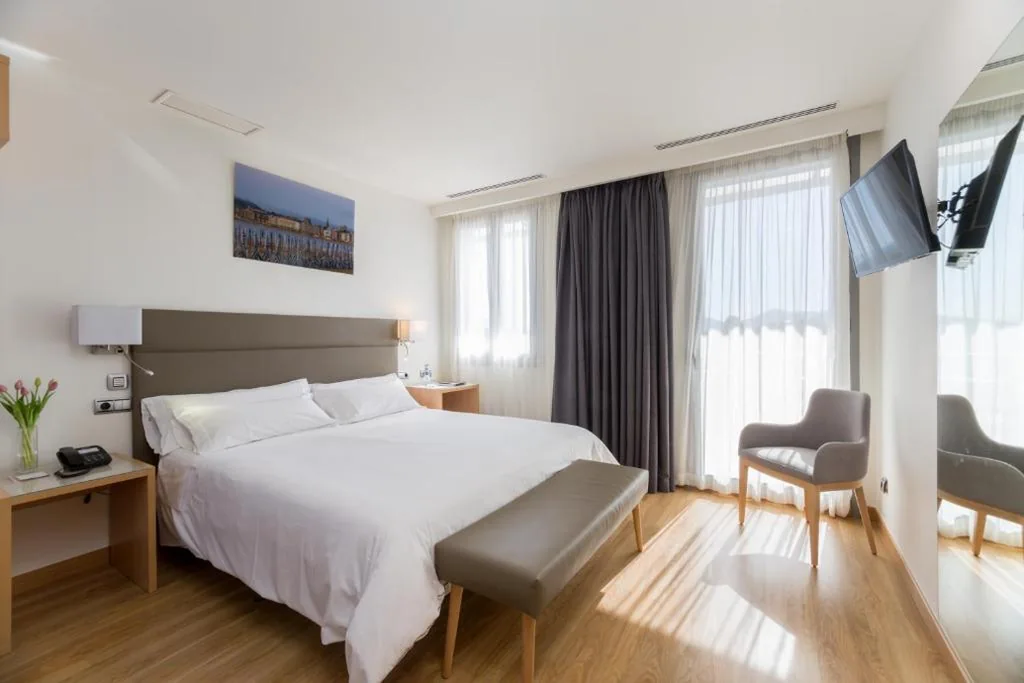 デラックスルーム（大型ベッド1台） — Hotel Palacio de Aiete