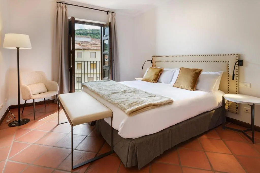 Camera doppia con vista sul giardino — Hotel Palacio Matutano-Daudén
