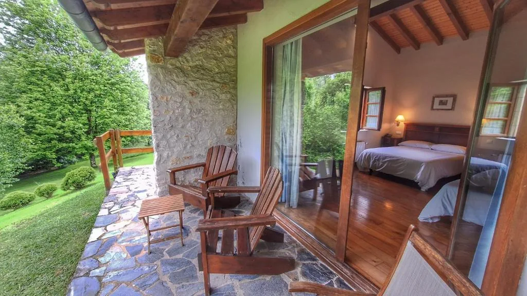 テラス付きファミリールーム — Hotel Palación de Toñanes